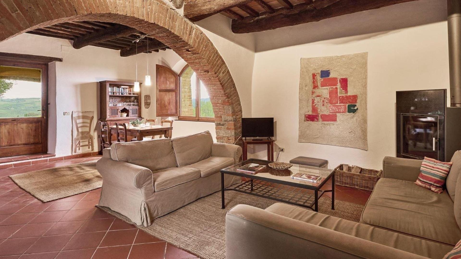 Villa Poggiarello Castelnuovo Berardenga Luaran gambar