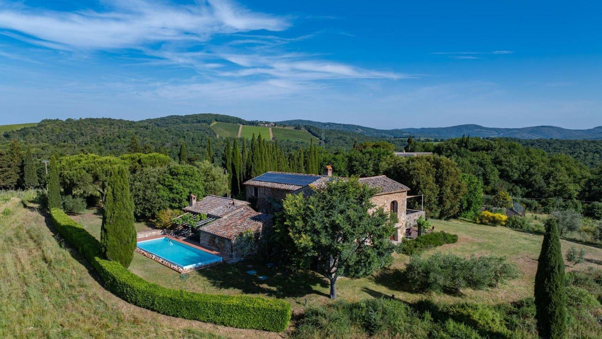 Villa Poggiarello Castelnuovo Berardenga Luaran gambar